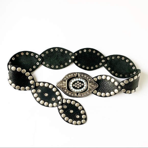 ❤️Custom Made❤️Western Hip Belt❤️Rhinestones-Heavy main image 4